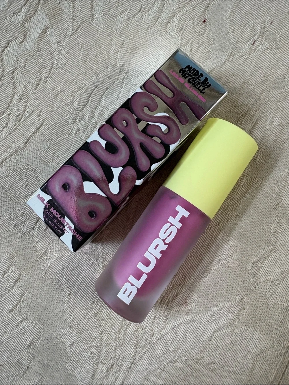 Made by Mitchell BLURSH Liquid Cream Blush — Milk Moustache BNIB